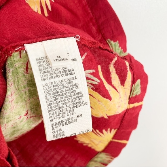 NWT Free People Hawaiian Tropical Cotton Romper Sz M - Picture 11 of 13